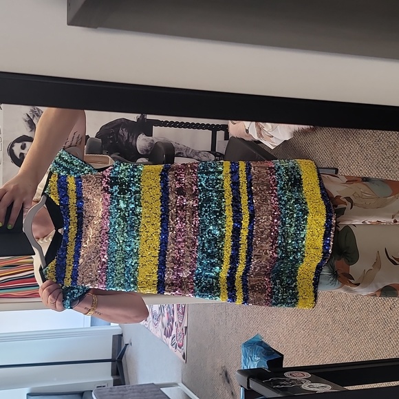 TFNC London midi dress with sequins M - Picture 8 of 8